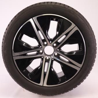 Ruota completa Alu Bridge/Blizzak LM001 cerchio a 5 razze 
