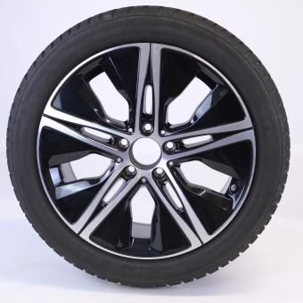 Ruota completa Alu Bridge/Blizzak LM001 cerchio a 5 razze 