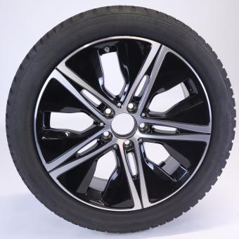 Ruota completa Alu Bridge/Blizzak LM001 cerchio a 5 razze 