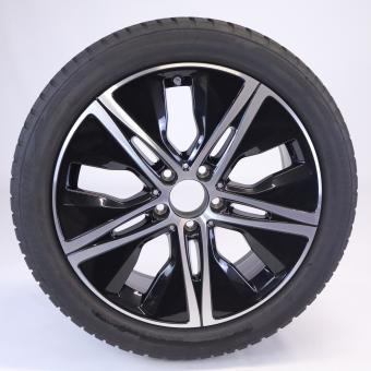 Ruota completa Alu Bridge/Blizzak LM001 cerchio a 5 razze 