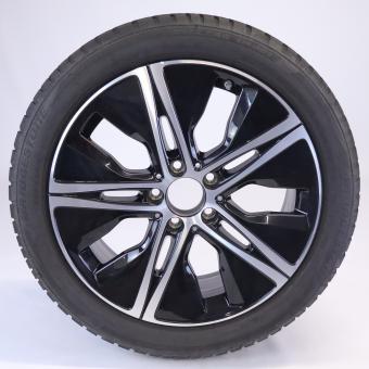 Ruota completa Alu Bridge/Blizzak LM001 cerchio a 5 razze 