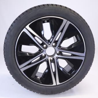 Ruota completa Alu Bridge/Blizzak LM001 cerchio a 5 razze 