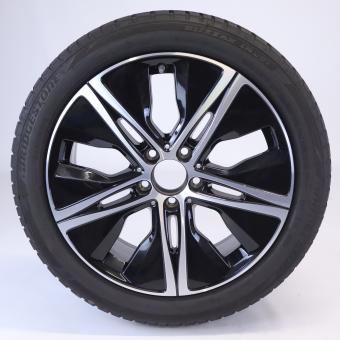 Ruota completa Alu Bridge/Blizzak LM001 cerchio a 5 razze 
