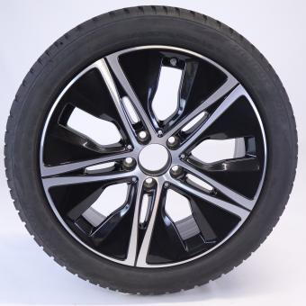 Ruota completa Alu Bridge/Blizzak LM001 cerchio a 5 razze 