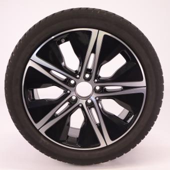 Ruota completa Alu Bridge/Blizzak LM001 cerchio a 5 razze 