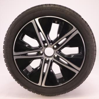 Ruota completa Alu Bridge/Blizzak LM001 cerchio a 5 razze 