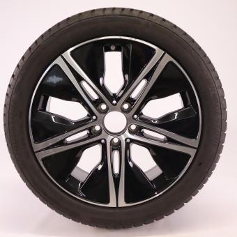 Ruota completa Alu Bridge/Blizzak LM001 cerchio a 5 razze 