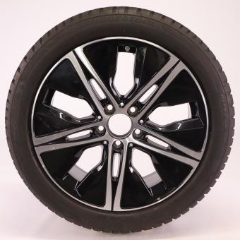 Ruota completa Alu Bridge/Blizzak LM001 cerchio a 5 razze 