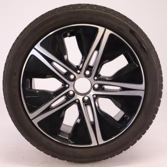 Ruota completa Alu Bridge/Blizzak LM001 cerchio a 5 razze 