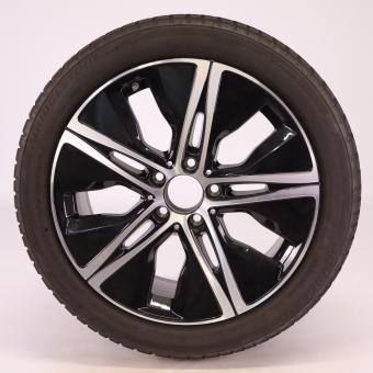 Ruota completa Alu Bridge/Blizzak LM001 cerchio a 5 razze 
