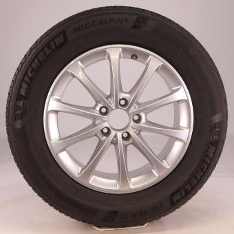 Ruota completa in alluminio MICHELIN/PilotDati 5 a 5 razze 