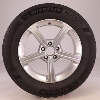 Ruota completa in alluminio MICHELIN/PilotDati 5 a 5 razze 