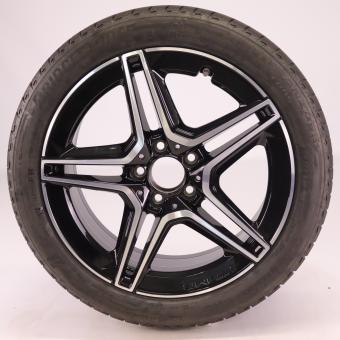 Ruota completa Alu BRIDGE/TuranzaT005 AMG cerchio a 5 doppie 