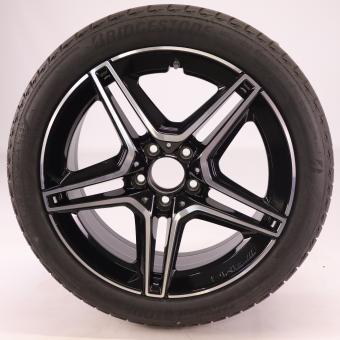 Ruota completa Alu BRIDGE/TuranzaT005 AMG cerchio a 5 doppie 