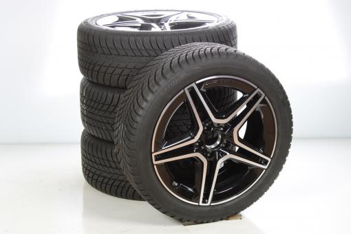 Set di ruote invernali in lega da 18 pollici con pneumatici Bridgestone per Classe B 247, CLA 118 e altri, Mercedes-AMG originale