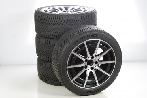 Set di ruote invernali in lega da 18 pollici con pneumatici Michelin per CLA 118, CLA ShootingBrake X118 e altri, Mercedes-AMG originale