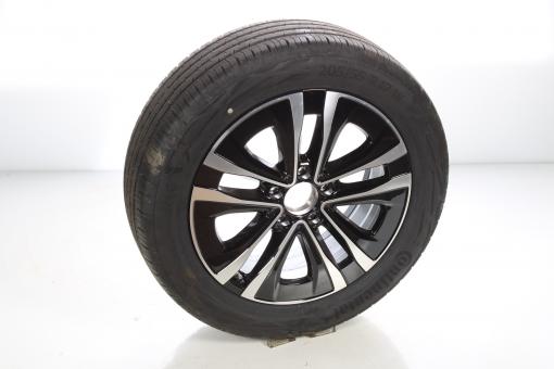 Ruota completa alluminio CONTI/EcoContact6 cerchio a 5 doppi 