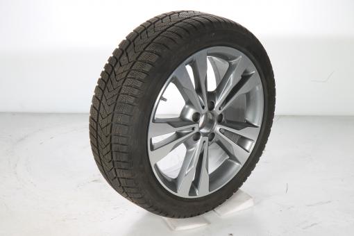 Wheel Package invernali in lega da 18 pollici con pneumatici Pirelli per Classe C 205, Mercedes-Benz originale