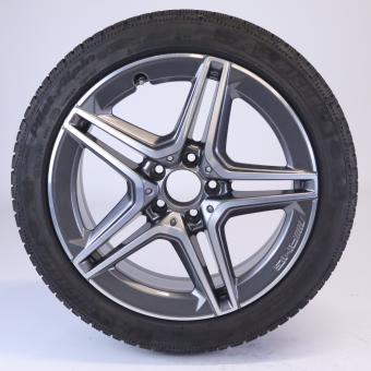 Ruota completa in alluminio MICHELIN/PilotPA4 AMG a 5 doppie 