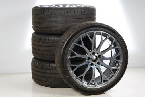 Set di ruote estive in lega da 20 pollici con pneumatici Michelin per Classe C 206, Mercedes-AMG originale