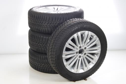 Set di ruote invernali in lega da 17 pollici con pneumatici Pirelli per Classe C 206, Mercedes-Benz originale