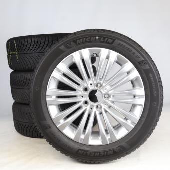 Set di ruote invernali in lega da 17 pollici con pneumatici Michelin per Classe C 206, Mercedes-Benz originale