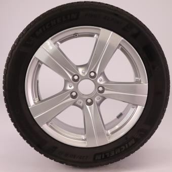 Ruota completa in alluminio MICHELIN/PilotDati 5 a 5 razze 