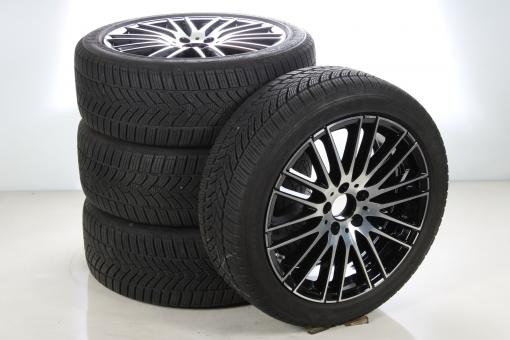 Set di ruote invernali in lega da 18 pollici con pneumatici Goodyear per Classe C 206, Mercedes-Benz originale