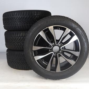 Set di ruote invernali in lega da 17 pollici con pneumatici Goodyear per Classe C 206, Mercedes-Benz originale