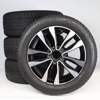 Set di ruote invernali in lega da 17 pollici con pneumatici Goodyear per Classe C 206, Mercedes-Benz originale
