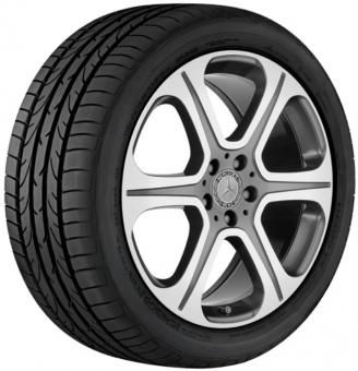 Cerchio in alluminio a 6 razze 
