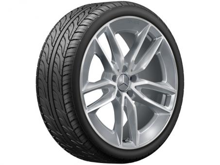 Cerchio in alluminio AMG a 5 doppie razze 