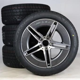 Set di ruote invernali in lega da 19 pollici con pneumatici Pirelli per Classe E 214, Mercedes-AMG originale