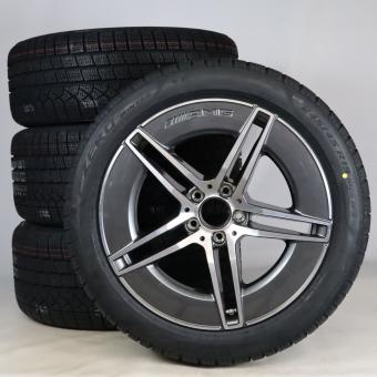 Set di ruote invernali in lega da 19 pollici con pneumatici Pirelli per Classe E 214, Mercedes-AMG originale