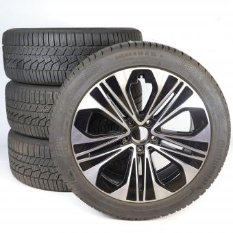 Set di ruote invernali in lega da 19 pollici con pneumatici Continental per Classe E 214, Mercedes-Benz originale