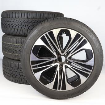 Set di ruote invernali in lega da 19 pollici con pneumatici Continental per Classe E 214, Mercedes-Benz originale