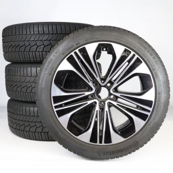 Set di ruote invernali in lega da 19 pollici con pneumatici Continental per Classe E 214, Mercedes-Benz originale