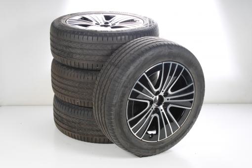 Wheel Package estive in lega da 18 pollici con pneumatici Continental per Classe E 214, Mercedes-Benz originale