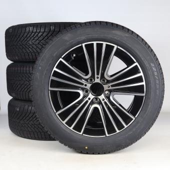 Set di ruote invernali in lega da 18 pollici con pneumatici Pirelli per Classe E 214, Mercedes-Benz originale