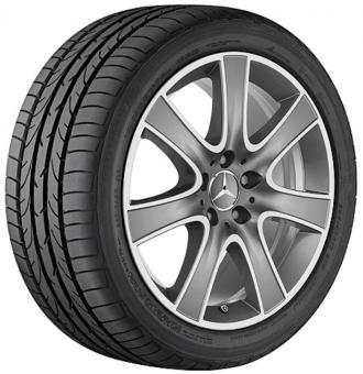 Cerchio in alluminio a 7 razze 