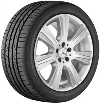 Cerchio in alluminio a 7 razze 