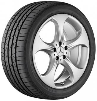 Cerchio in alluminio a 5 razze 