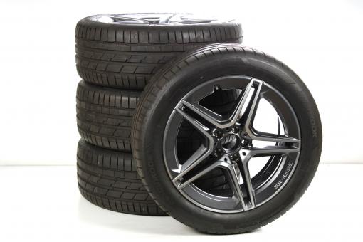 Set di ruote estive in lega da 19 pollici con pneumatici Hankook per Classe S 223, Mercedes-AMG originale