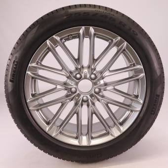 Ruota completa alluminio PIR/CinturatoP7 cerchio a 10 doppie razze 