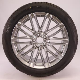 Ruota completa alluminio PIR/CinturatoP7 cerchio a 10 doppie razze 