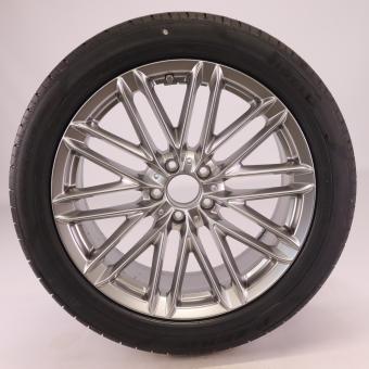 Ruota completa alluminio PIR/PZ cerchio a 10 doppie razze 