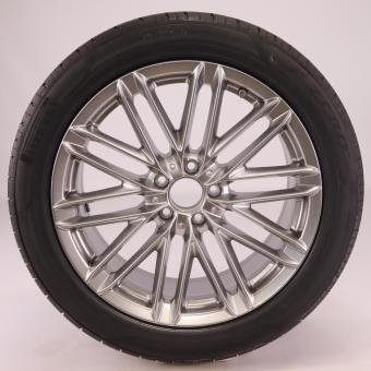 Ruota completa alluminio PIR/PZ cerchio a 10 doppie razze 
