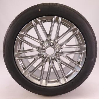 Ruota completa alluminio PIR/PZ cerchio a 10 doppie razze 