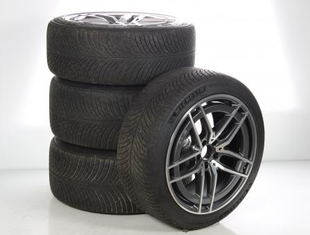 Set di ruote invernali in lega da 20 pollici con pneumatici Michelin per Classe SL 232, Mercedes-AMG originale