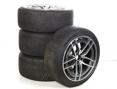 Set di ruote invernali in lega da 20 pollici con pneumatici Michelin per Classe SL 232, Mercedes-AMG originale